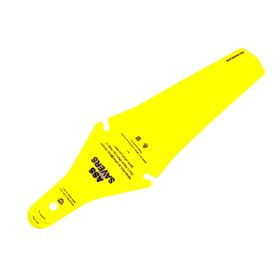 Dead Fly Mountain Road Bike Fender Mini Portable (Option: ASS-Yellow)