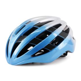 Bicycle Riding Equipment Safety Hat (Option: Blue-L)