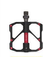 Carbon Fiber Bearing Pedal Mountain Bike 3 Pedals (Option: Black-M86 mountain)